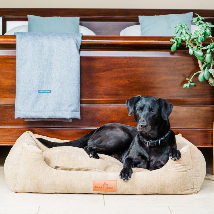 The Ultimate - Eco Friendly Orthopaedic Luxury Dog Bed, Oatmeal Beige