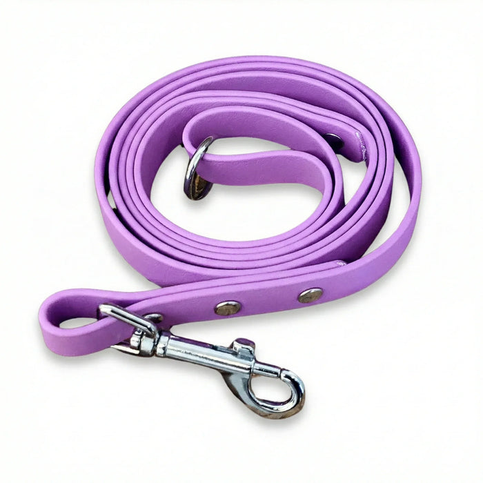Amethyst Waterproof Biothane Dog Lead