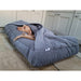 Collared Creatures Beds Collared Creatures - NEW Grey Luxury Dog Snuggle Bed / Snuggle Sack /Sleeping Sack Luxury Dog Bed