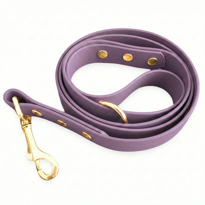 Mauve Waterproof Biothane Dog Lead