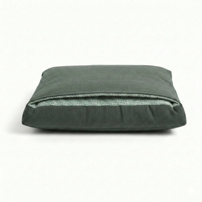 Collared Creatures - Braga Moss Luxury Dog Snuggle Bed / Snuggle Sack /Sleeping Sack Luxury Dog Bed