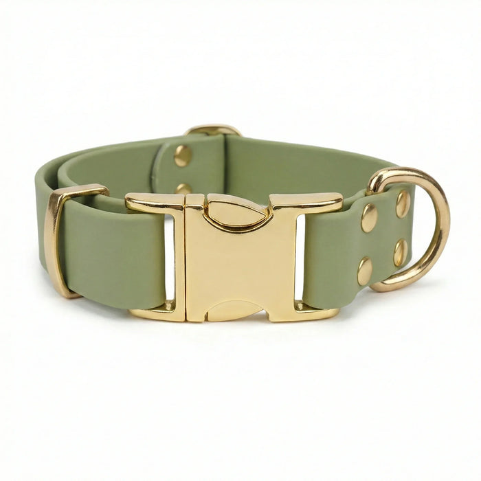 Guacamole Waterproof Biothane Metal Clasp Dog Collar