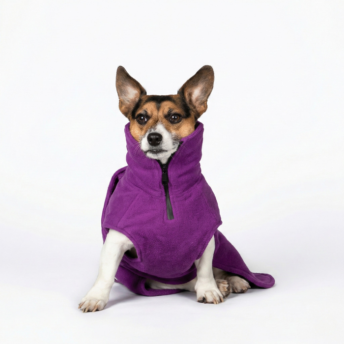 Collared Creatures - Perfectly Practical Dog Drying Coat - Available in 3 Colours