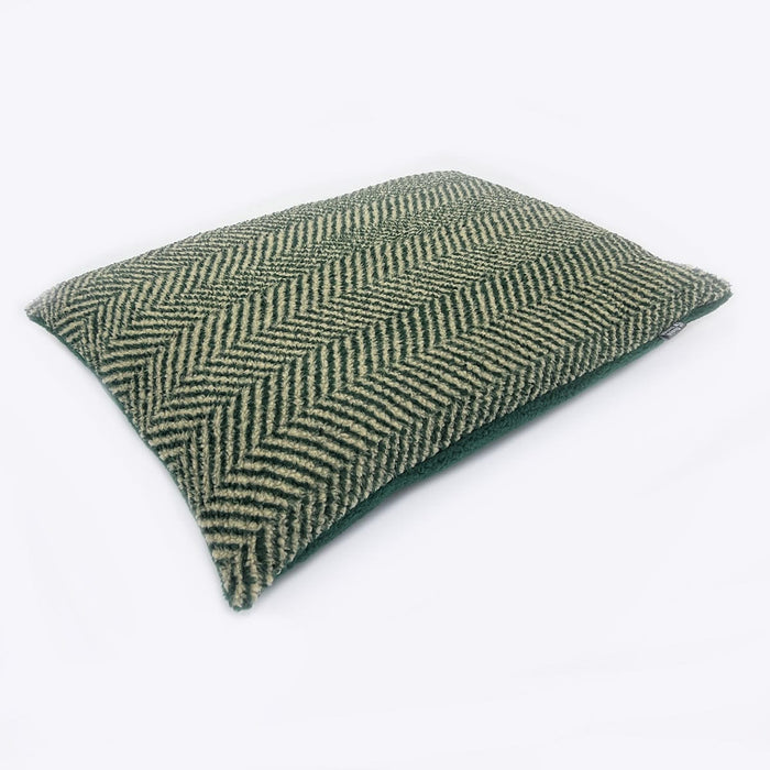 Danish Design Beds Fleece Green Herringbone Duvet Cover