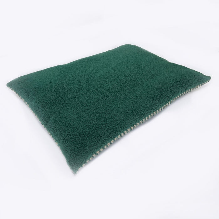 Danish Design Beds Fleece Green Herringbone Duvet Cover