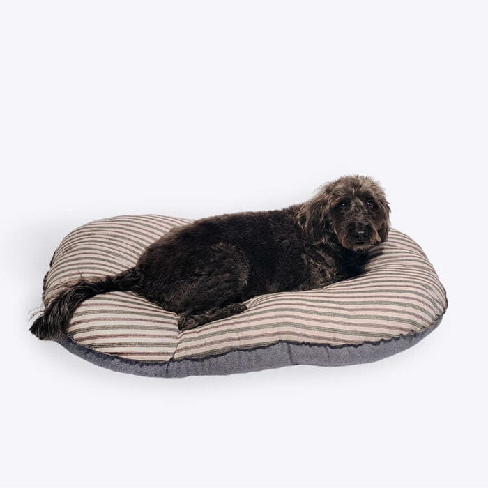 Danish Design Beds Rustic Stripes Luxury Quilted Mattress Dog Bed