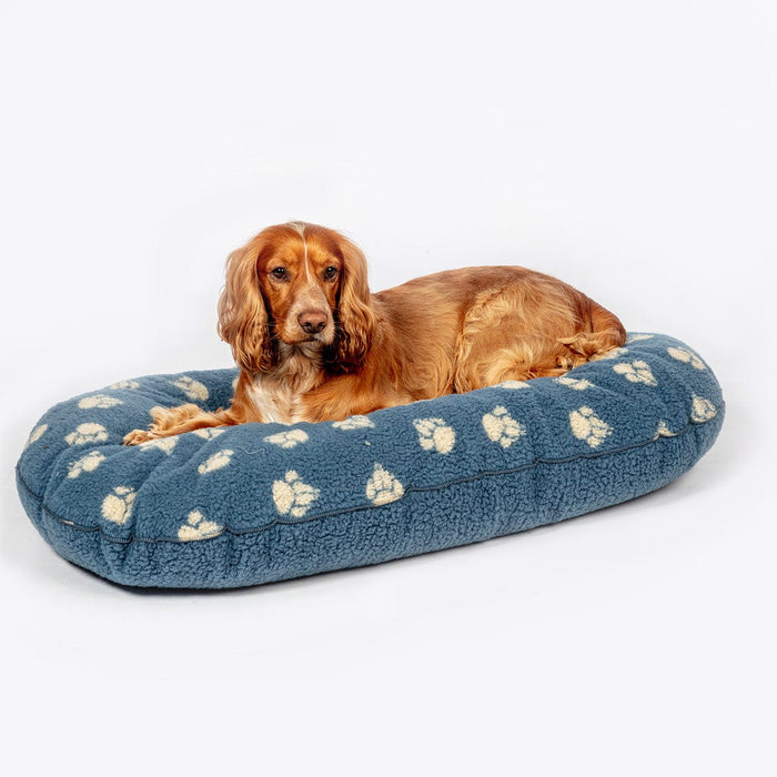 Danish Design Beds Sherpa Fleece Luxury Quilted Mattress Dog Bed