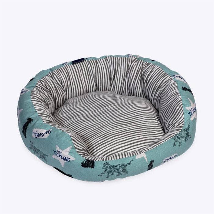 Danish Design Beds Small Battersea Playful Dogs Round Deluxe Slumber Bed