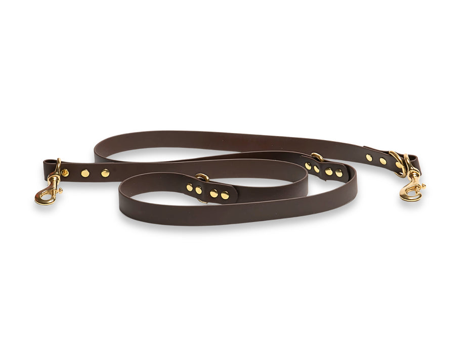 Dark Brown Waterproof / Biothane Dog Training Lead
