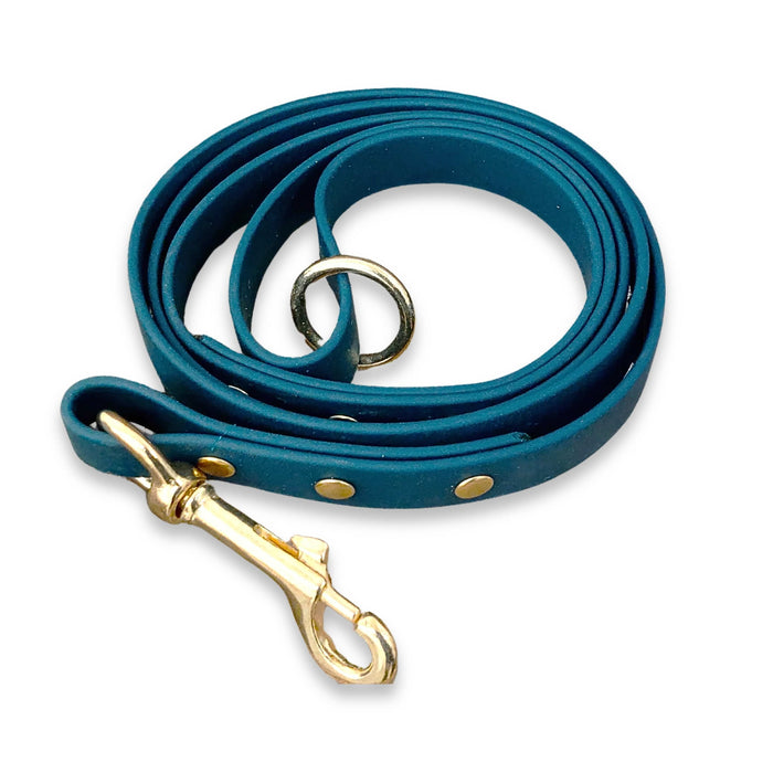Dark Green Waterproof Biothane Dog Lead