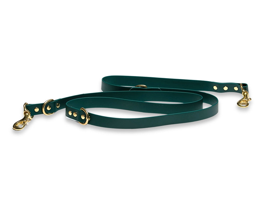 Dark Green Waterproof / Biothane Dog Training Lead
