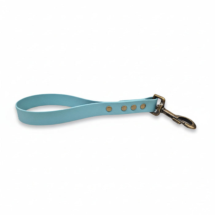 Duck Egg Blue Waterproof Biothane Traffic Handle