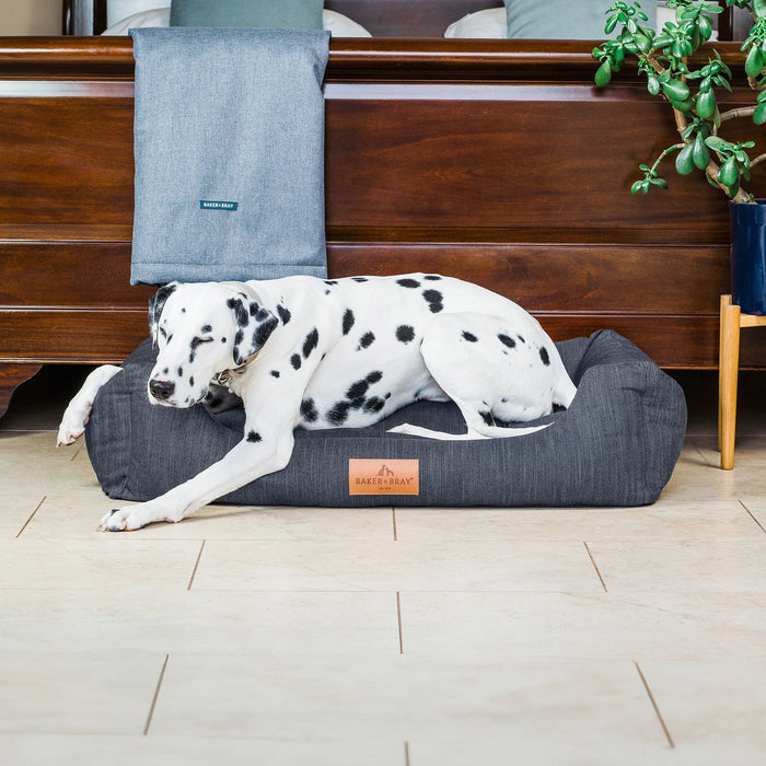 The Ultimate - Eco Friendly Orthopaedic Luxury Dog Bed, Slate Grey