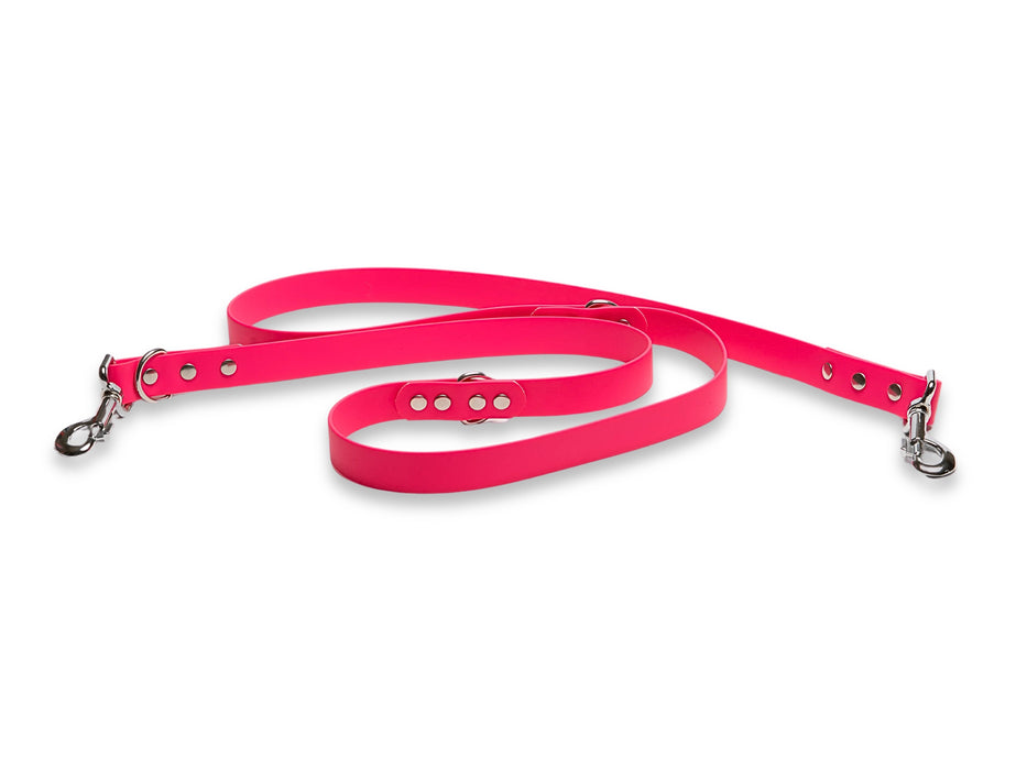 Fuchsia Waterproof / Biothane Dog Training Lead