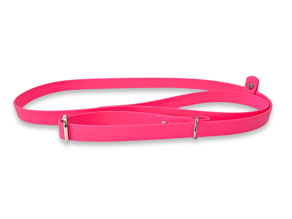 Fuchsia Waterproof Biothane Dog Slip Lead