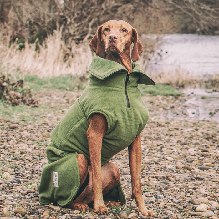 Collared Creatures - Perfectly Practical Dog Drying Coat - Available in 3 Colours