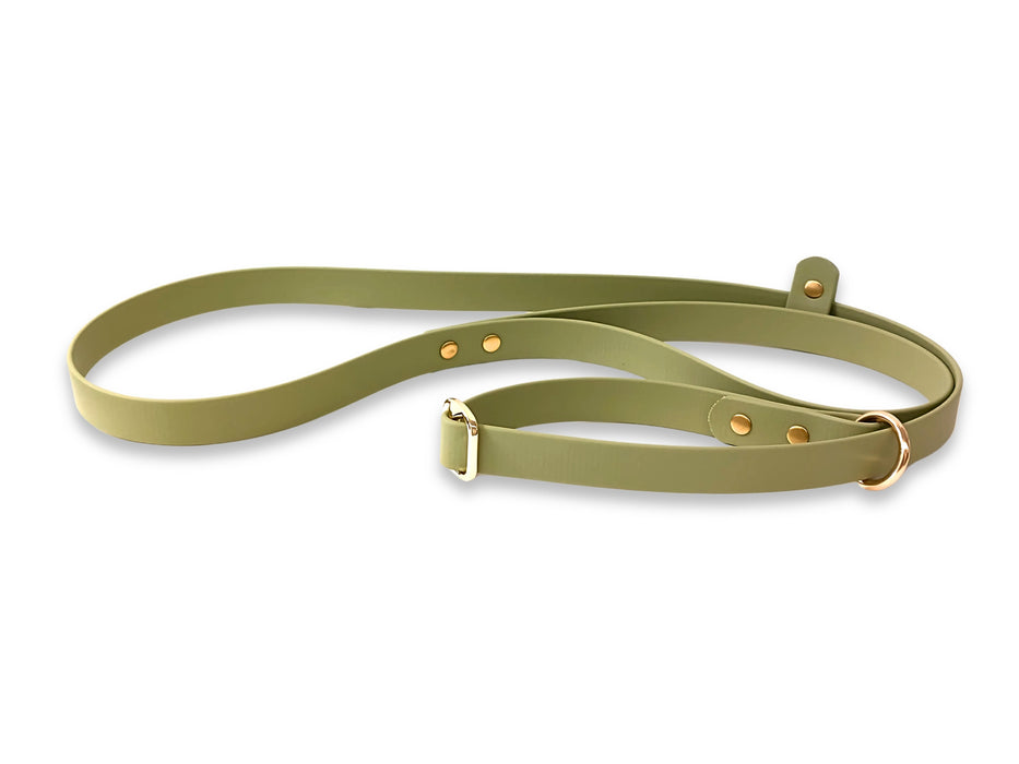 Guacamole Waterproof Biothane Dog Slip Lead