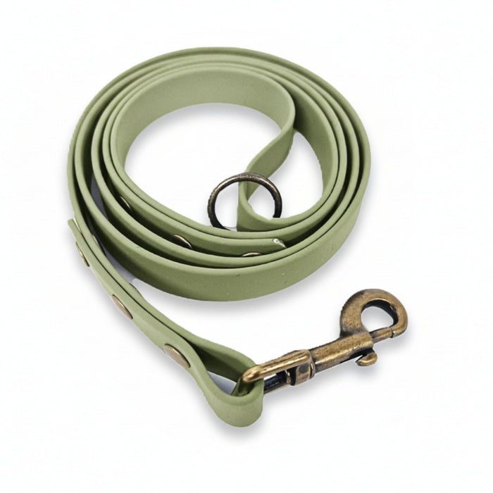Guacamole Green Waterproof Biothane Dog Lead
