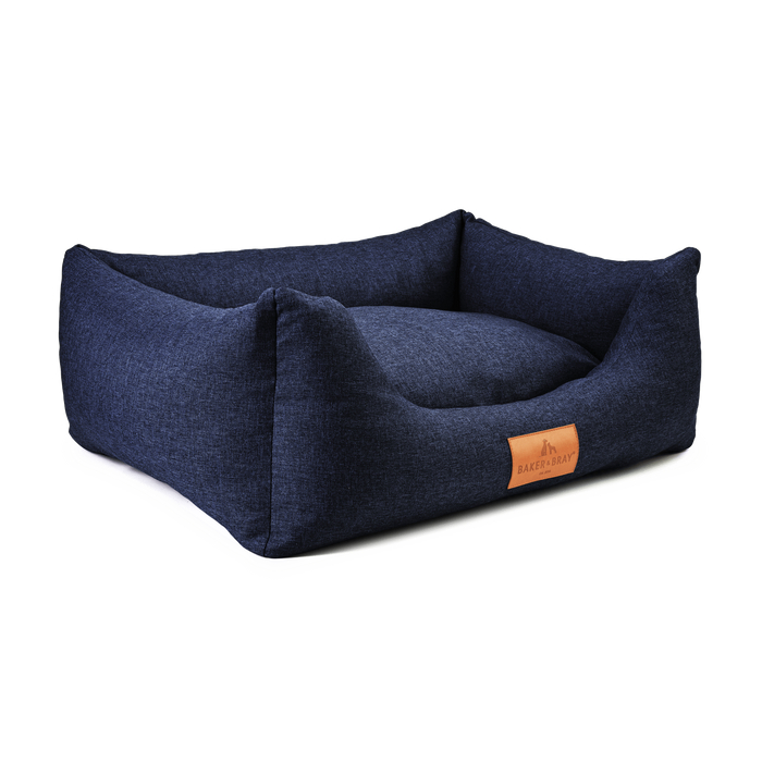 The Ultimate - Eco Friendly Orthopaedic Luxury Dog Bed, Navy Blue