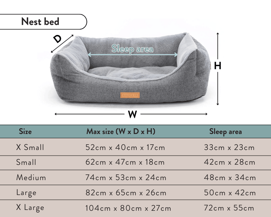 THE KENSINGTON | LUXURY HOUNDSTOOTH BED