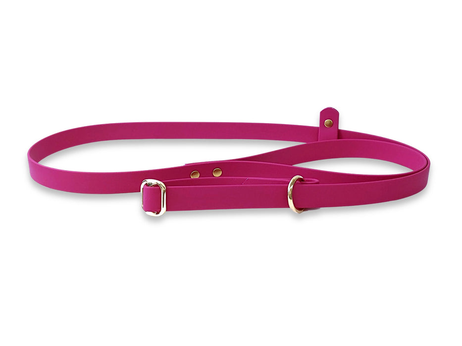 Magenta Waterproof Biothane Dog Slip Lead