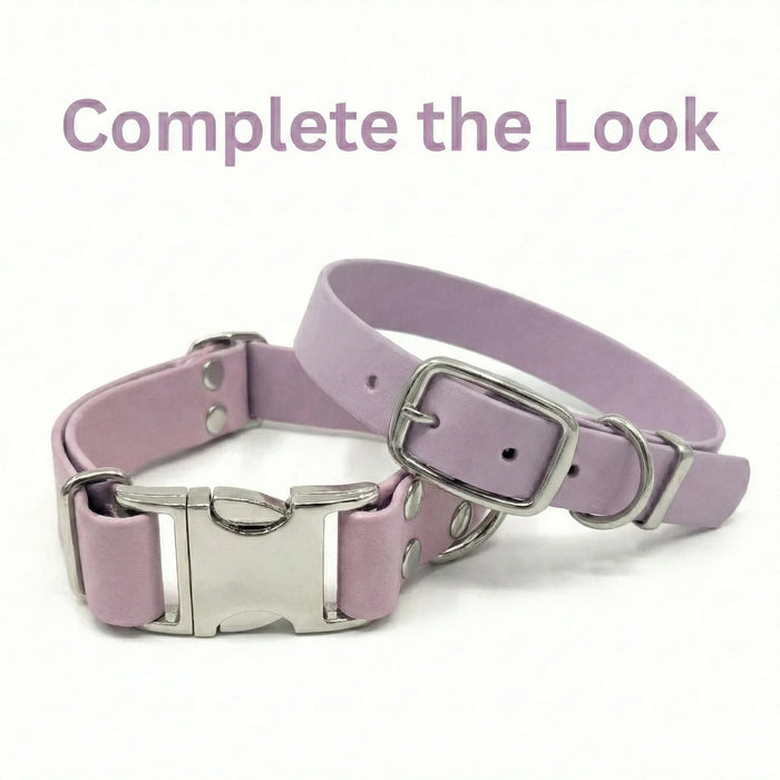 Pastel Pink Waterproof Biothane Dog Lead
