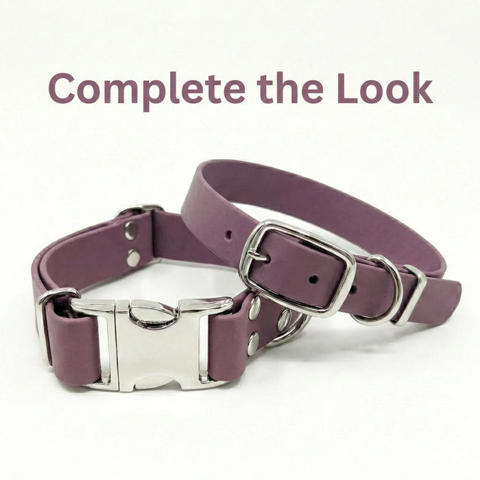 Mauve Waterproof Biothane Dog Lead