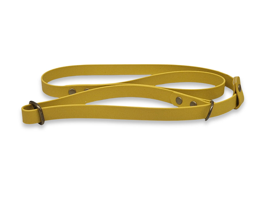Mustard Waterproof Biothane Dog Slip Lead