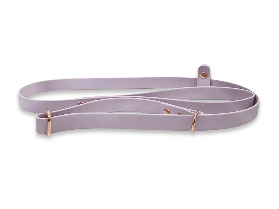 Pastel Pink Waterproof Biothane Dog Slip Lead