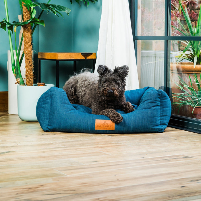 The Ultimate - Eco Friendly Orthopaedic Luxury Dog Bed, Teal Blue-Green