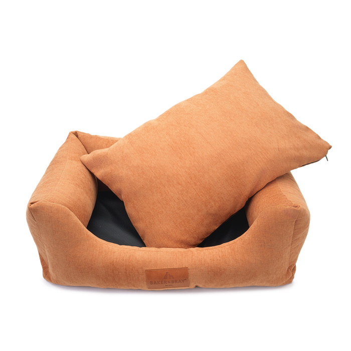 The Ultimate - Eco Friendly Orthopaedic Luxury Dog Bed, Peach Fuzz