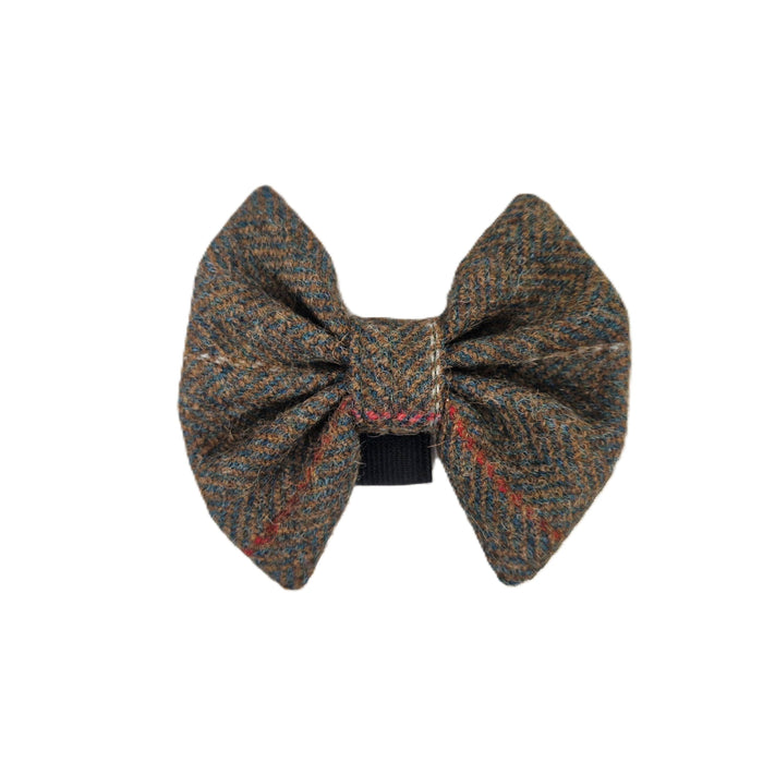 Abraham Moon Rosa Myrtle Luxury Dog Bow Tie