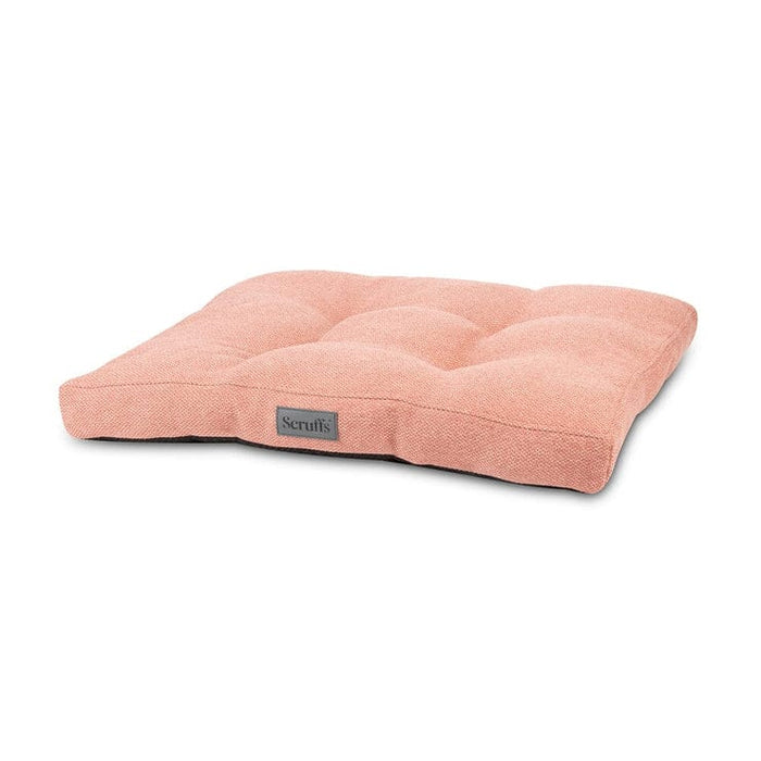 Scruffs® beds Medium (80cm x 60cm) / Coral Pink Scruffs Seattle Dog Mattress