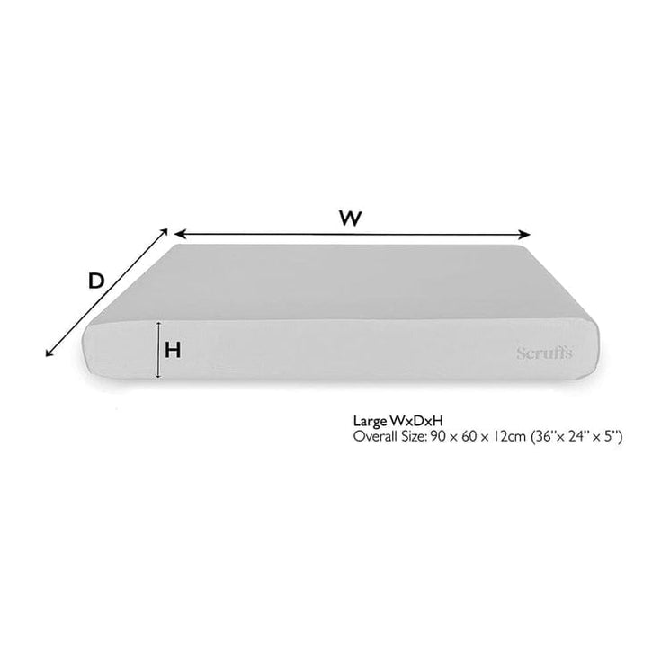 Scruffs® ArmourDillo Orthopadic Dog Bed Grey — Pet Prestige UK