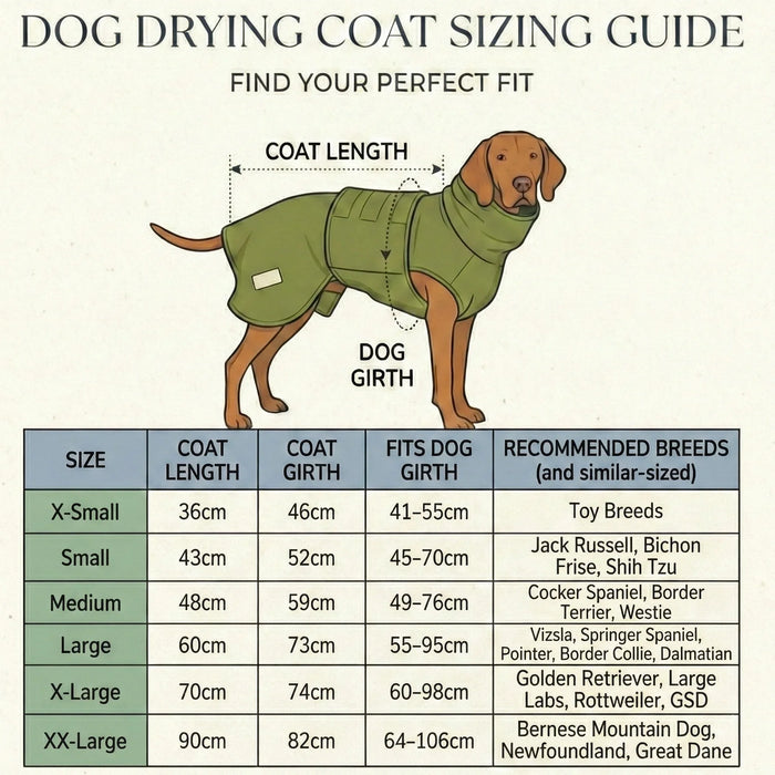 Magenta Superior Perfectly Practical Dog Drying Coat