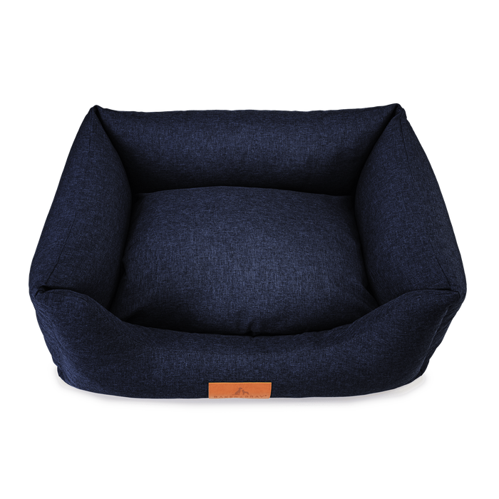 The Ultimate - Eco Friendly Orthopaedic Luxury Dog Bed, Navy Blue