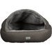Collared Creatures Beds 50cm Diameter Grey Deluxe Cocoon Luxury Dog Bed