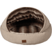 Collared Creatures Beds 60cm Diameter The Beige Deluxe Cocoon Dog Cave Bed