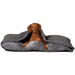 Collared Creatures Beds 65cm x 65cm Luxury Grey Snuggle Sack Dog Bed