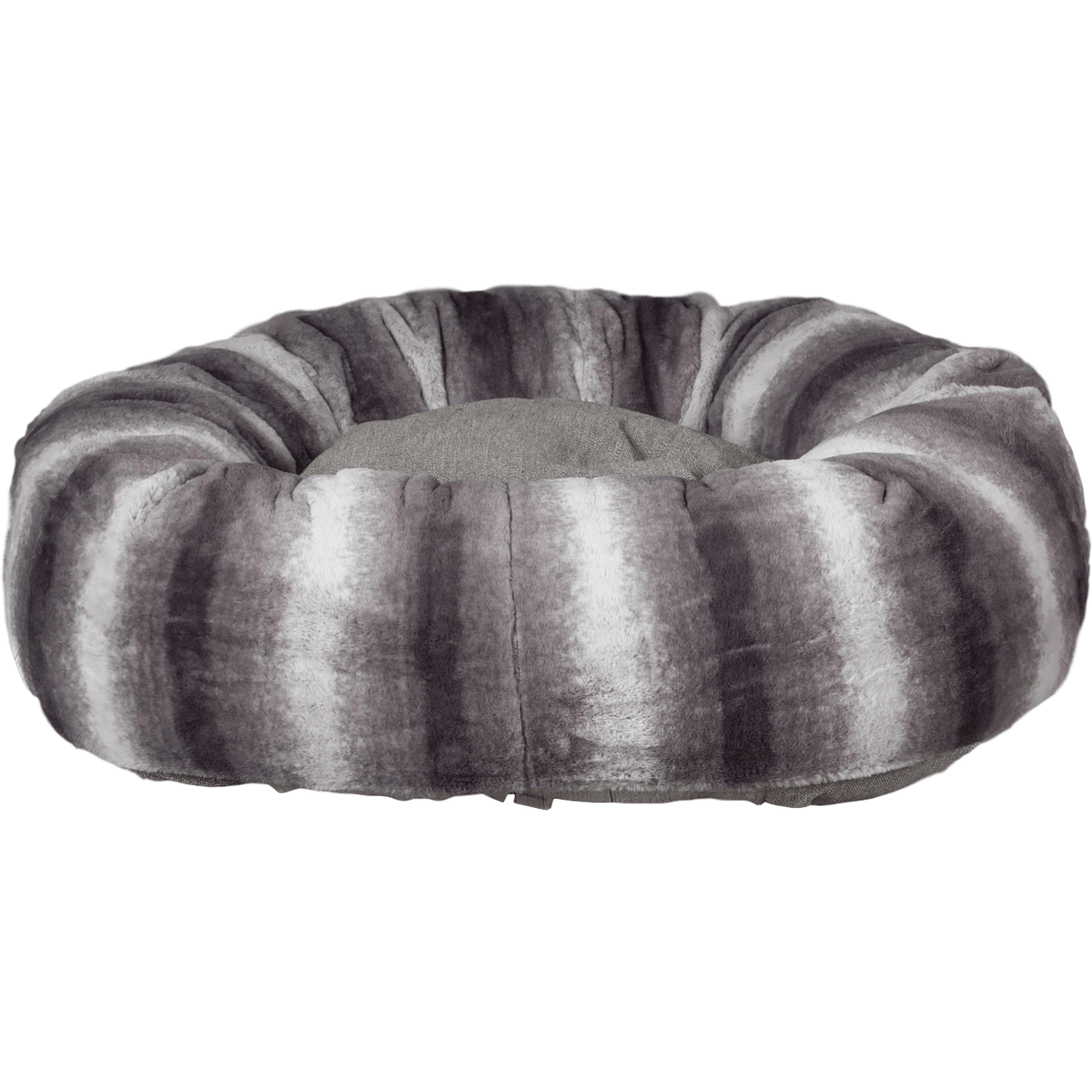 Faux fur sales donut dog bed