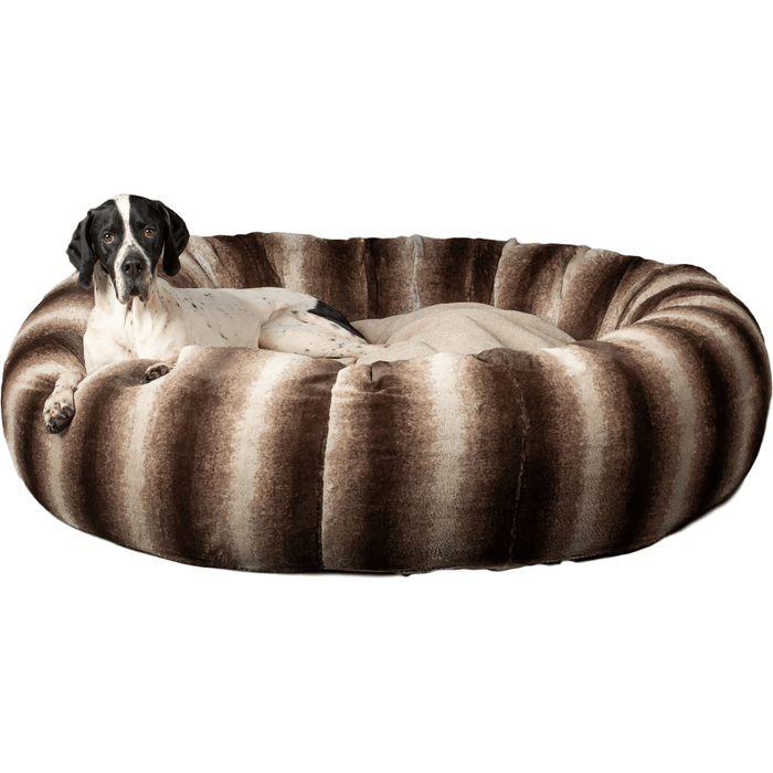 Collared Creatures Beds Luxury Deluxe Donut Dog Bed - Available in 2 Colours
