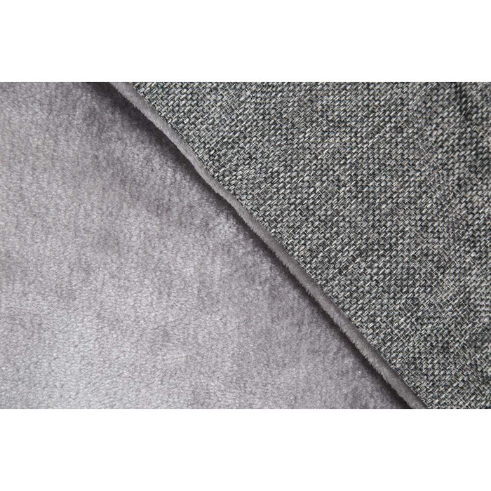 Collared Creatures Beds Luxury Grey Snuggle Sack Dog Bed