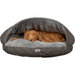 Collared Creatures Beds The Luxury Grey Cave Dog Bed
