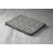 Collared Creatures Blanket Luxury Faux-Fur Modern Grey Check Dog Blanket - Sofa Throw