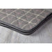 Collared Creatures Blanket Luxury Faux-Fur Modern Grey Check Dog Blanket - Sofa Throw