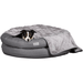 Collared Creatures Blanket Luxury Quilted Grey Pet Blanket