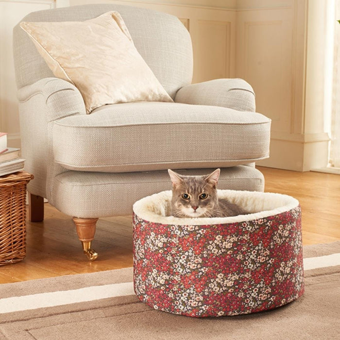Danish Design Beds 42 x 42cm / Libby Laura Ashley Luxury Cat Cosy Bed
