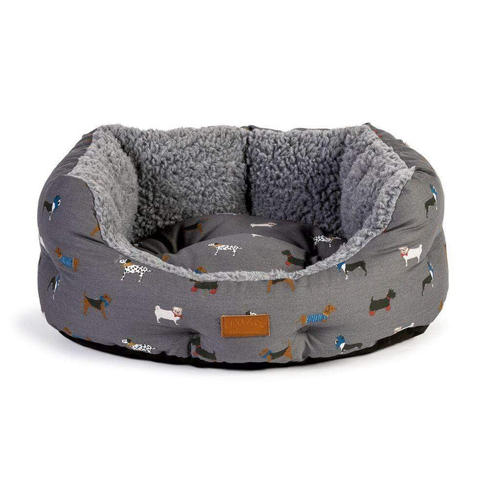 Danish Design Beds 45cm - 18" / Marching Dogs FatFace Luxury Slumber Dog Bed