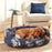 Danish Design Beds 45cm - 18" / Rosemore Deluxe Laura Ashley Luxury Slumber Dog Bed