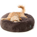 FuzzYard Beds Luxury Eskimo Dog Bed - Truffle Grey